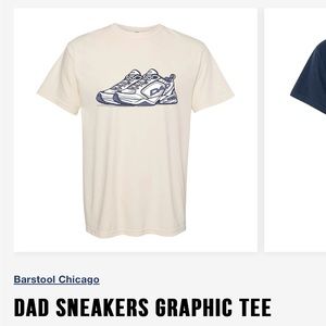 Barstool Sports Dad Shoes Shirt, L